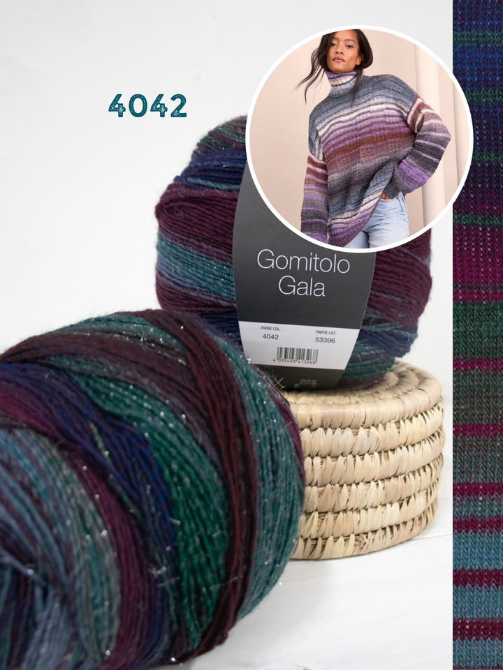 Breipakket Gomitolo Gala rolkraagtrui oversized