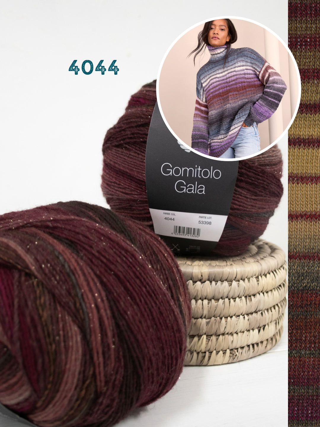 Breipakket Gomitolo Gala rolkraagtrui oversized
