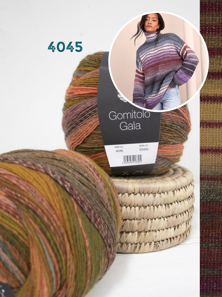 Breipakket Gomitolo Gala rolkraagtrui oversized
