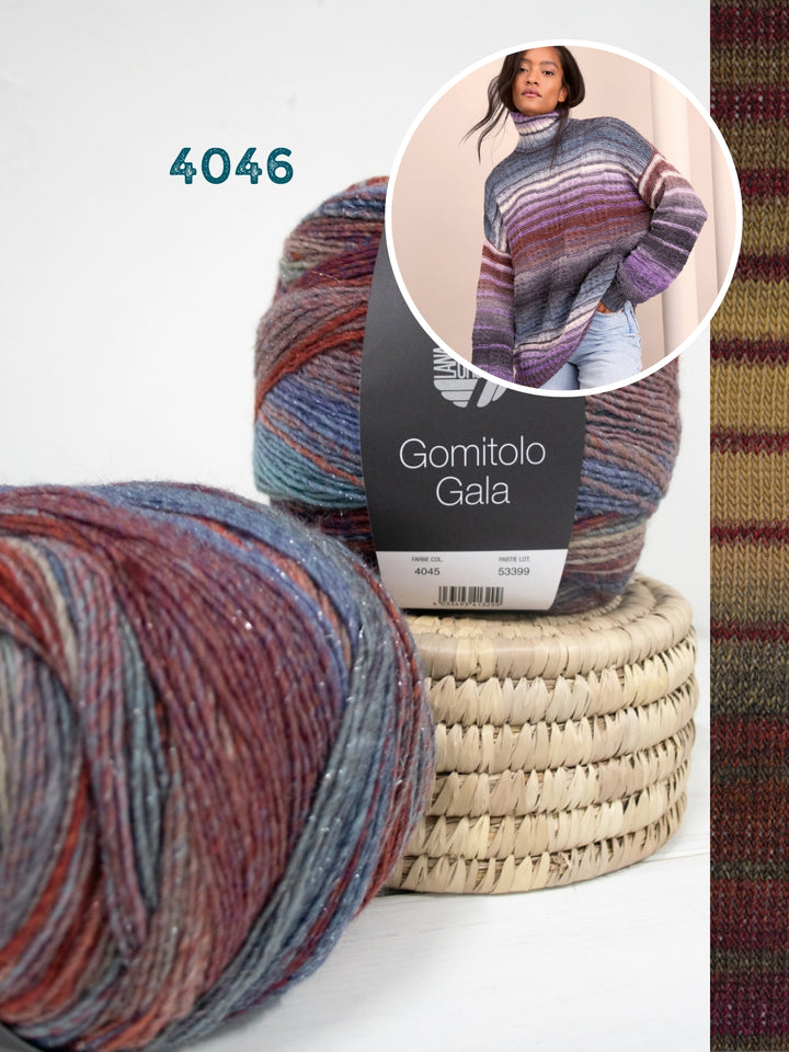Breipakket Gomitolo Gala rolkraagtrui oversized