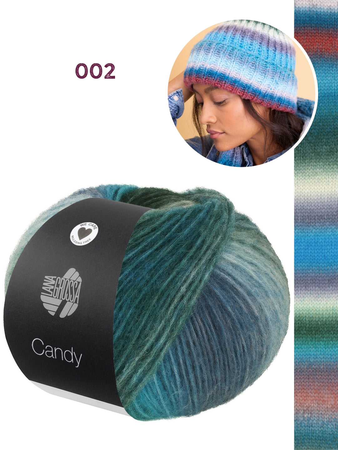 Breipakket Candy muts