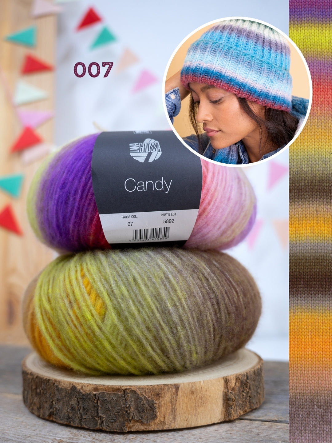 Breipakket Candy muts