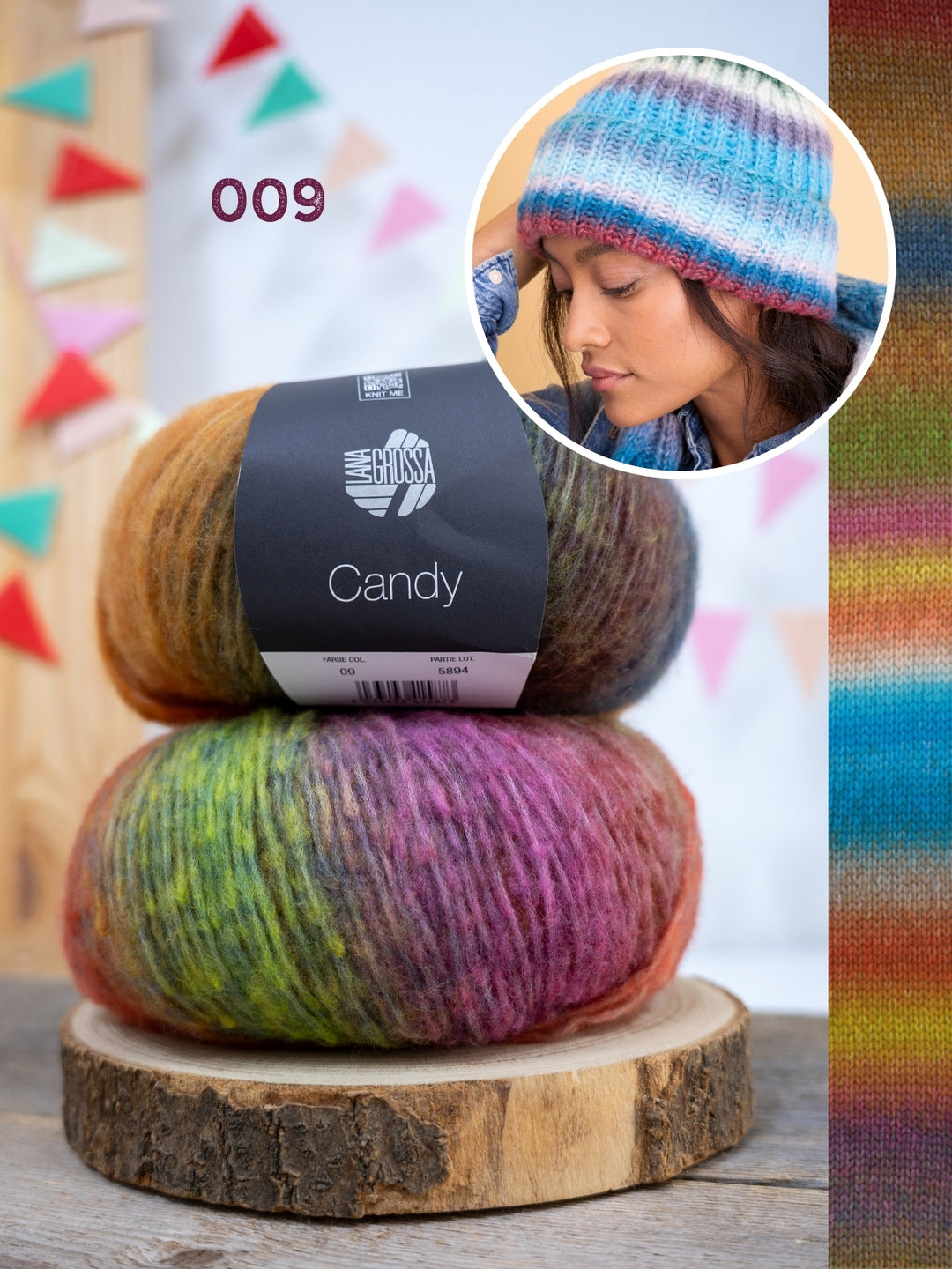 Breipakket Candy muts