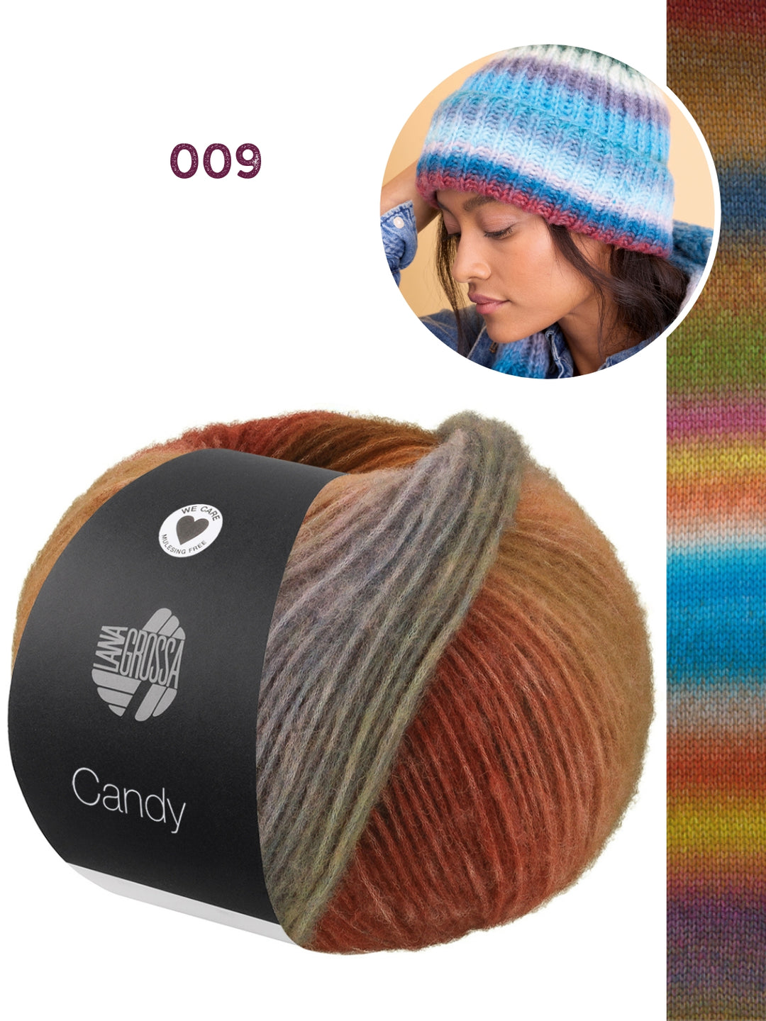 Breipakket Candy muts