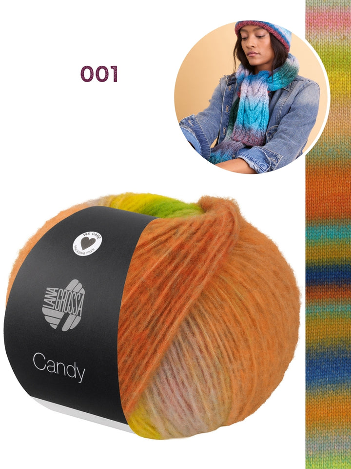 Breipakket Candy kabelsjaal
