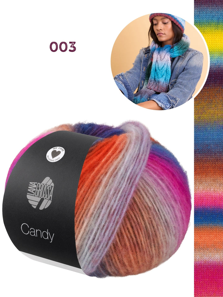 Breipakket Candy kabelsjaal