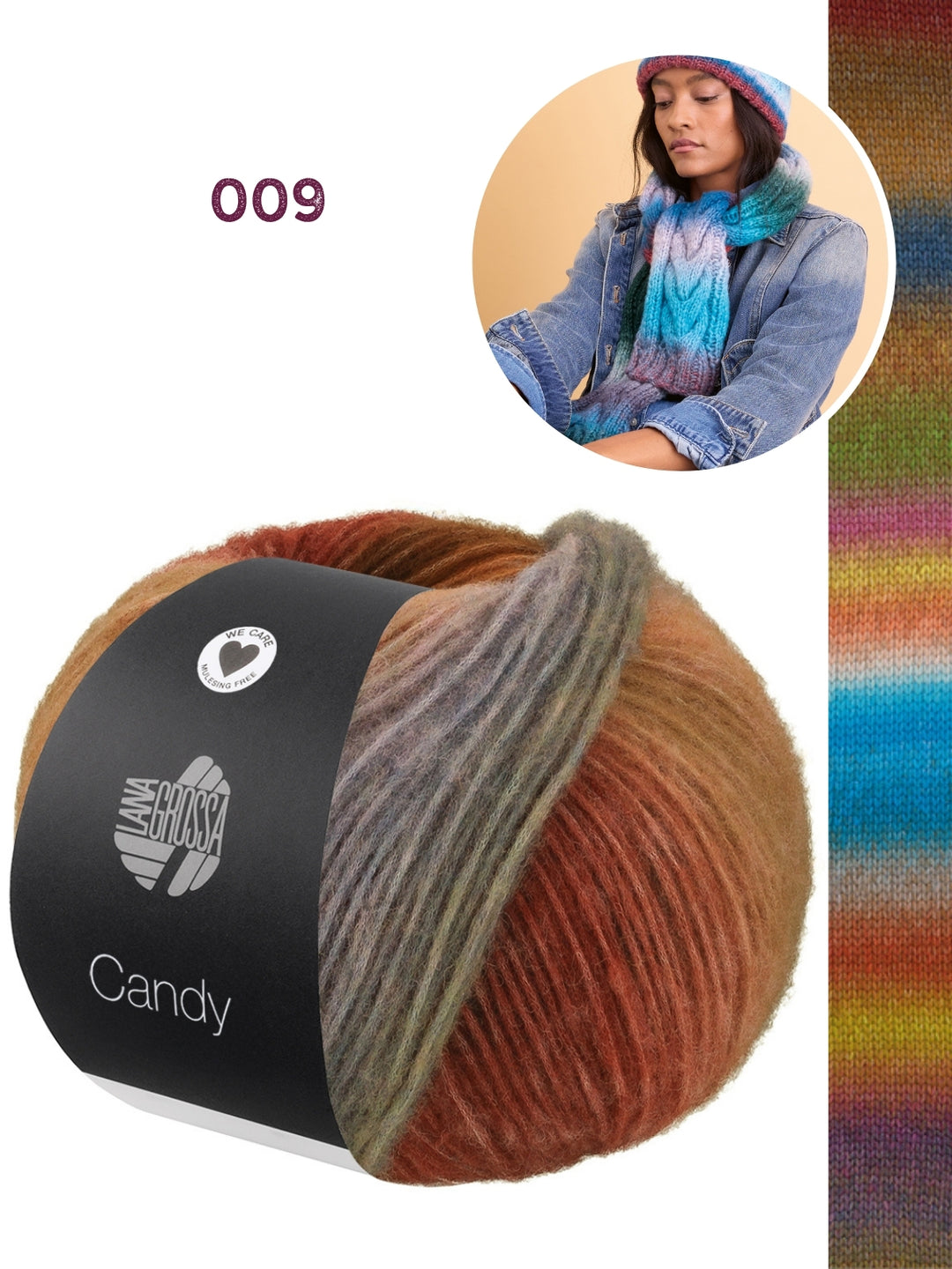 Breipakket Candy kabelsjaal