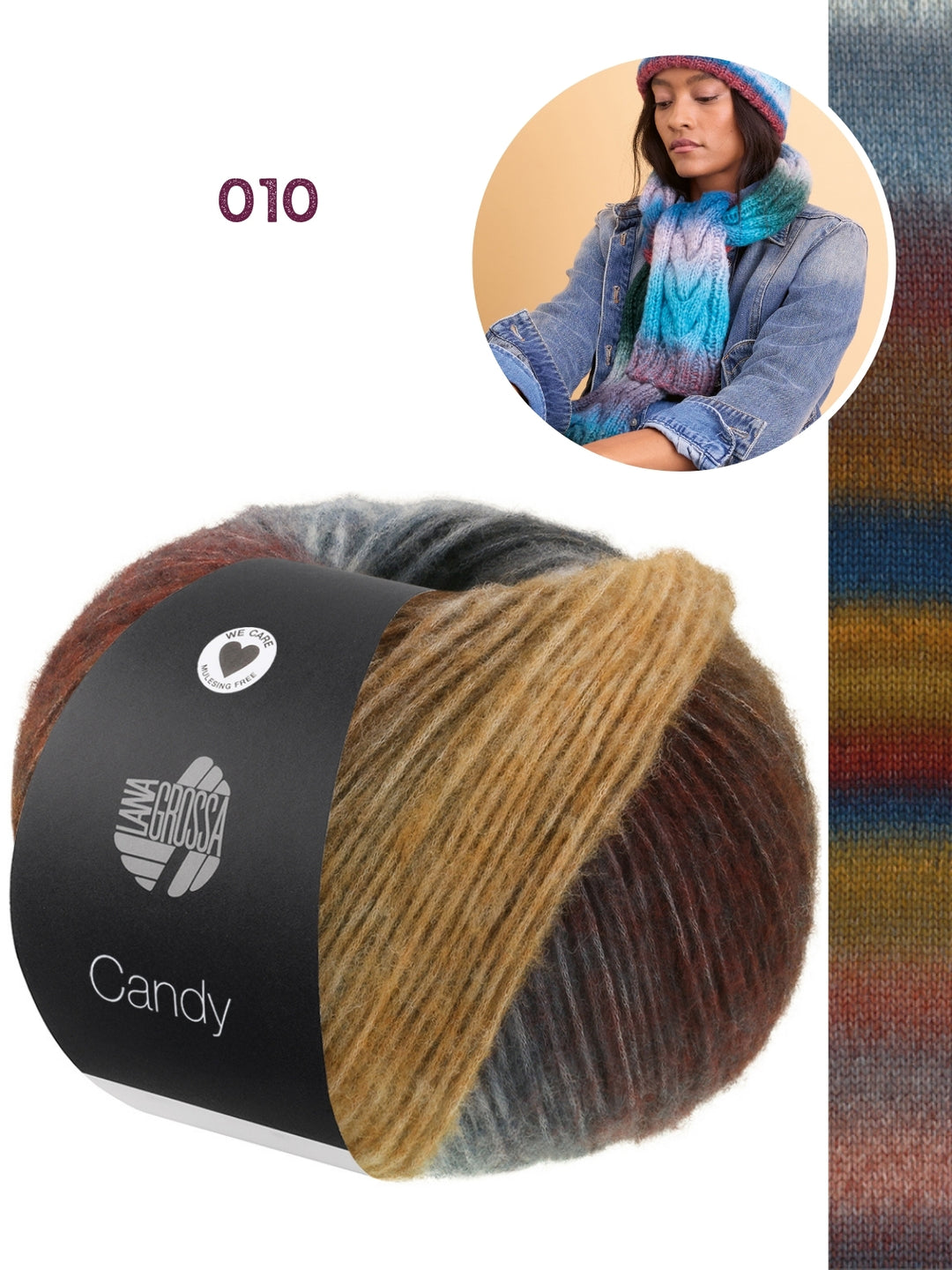 Breipakket Candy kabelsjaal