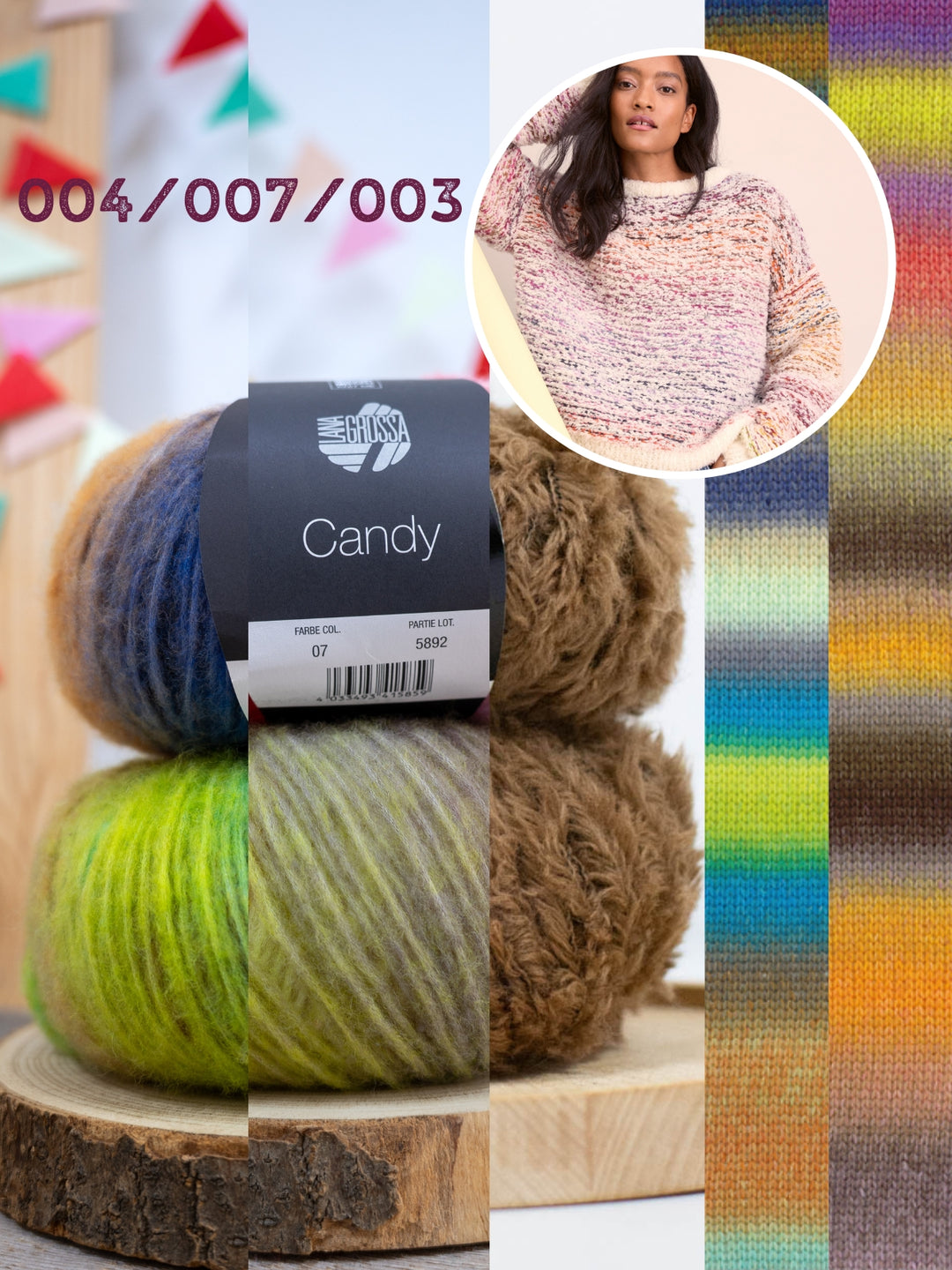 Breipakket Candy &amp; Pelliccia strepentrui