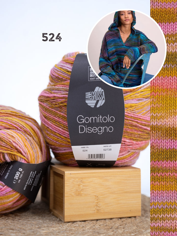 Breipakket Gomitolo Disegno hoodie oversized
