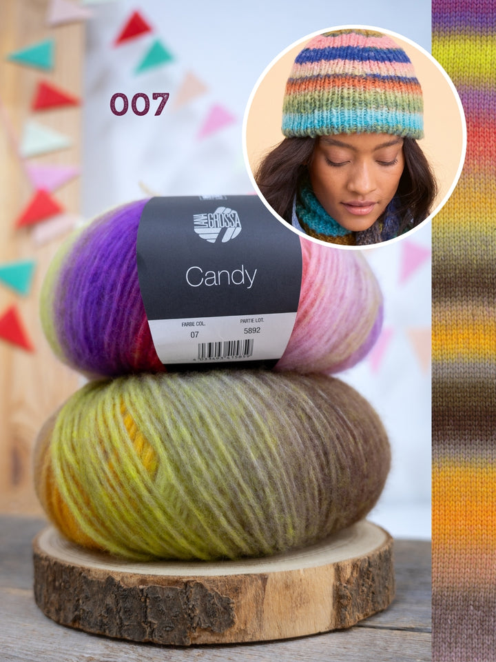 Breipakket Candy strepenmuts