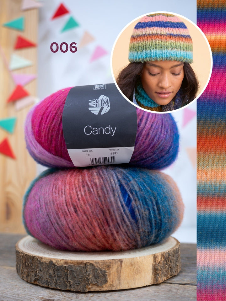 Breipakket Candy strepenmuts