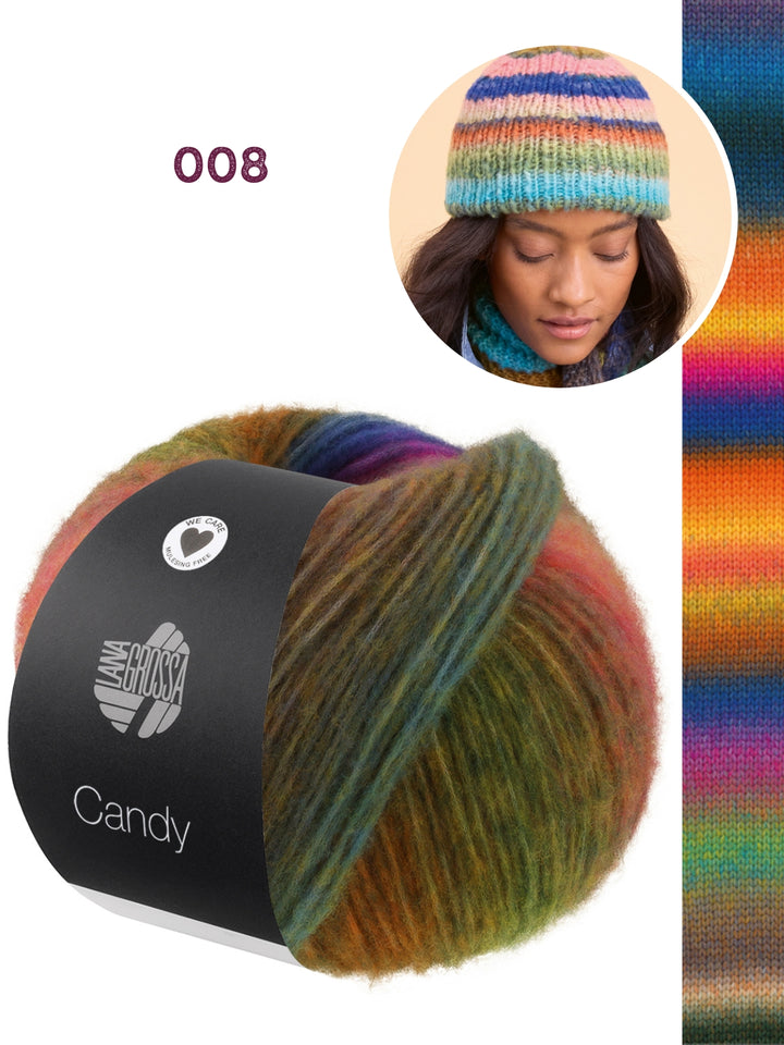 Breipakket Candy strepenmuts
