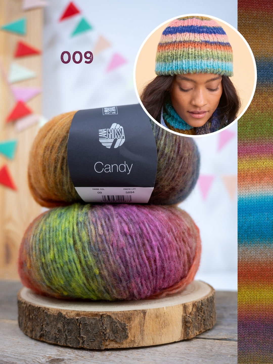 Breipakket Candy strepenmuts