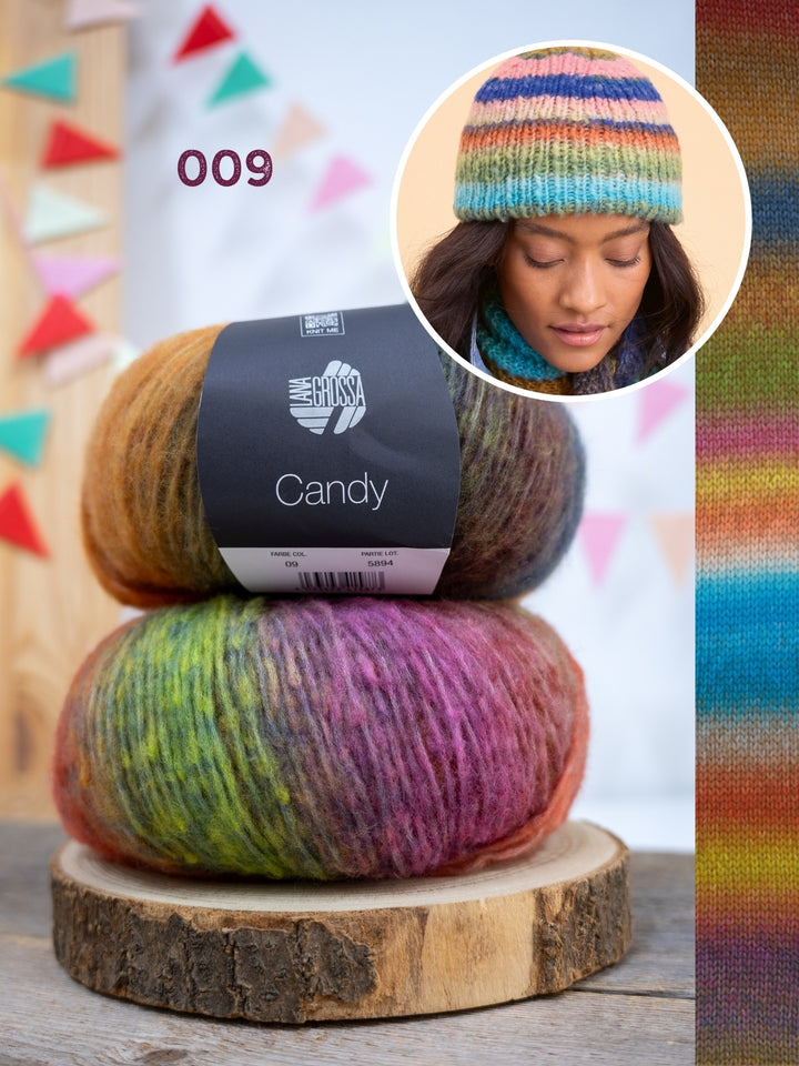 Breipakket Candy strepenmuts