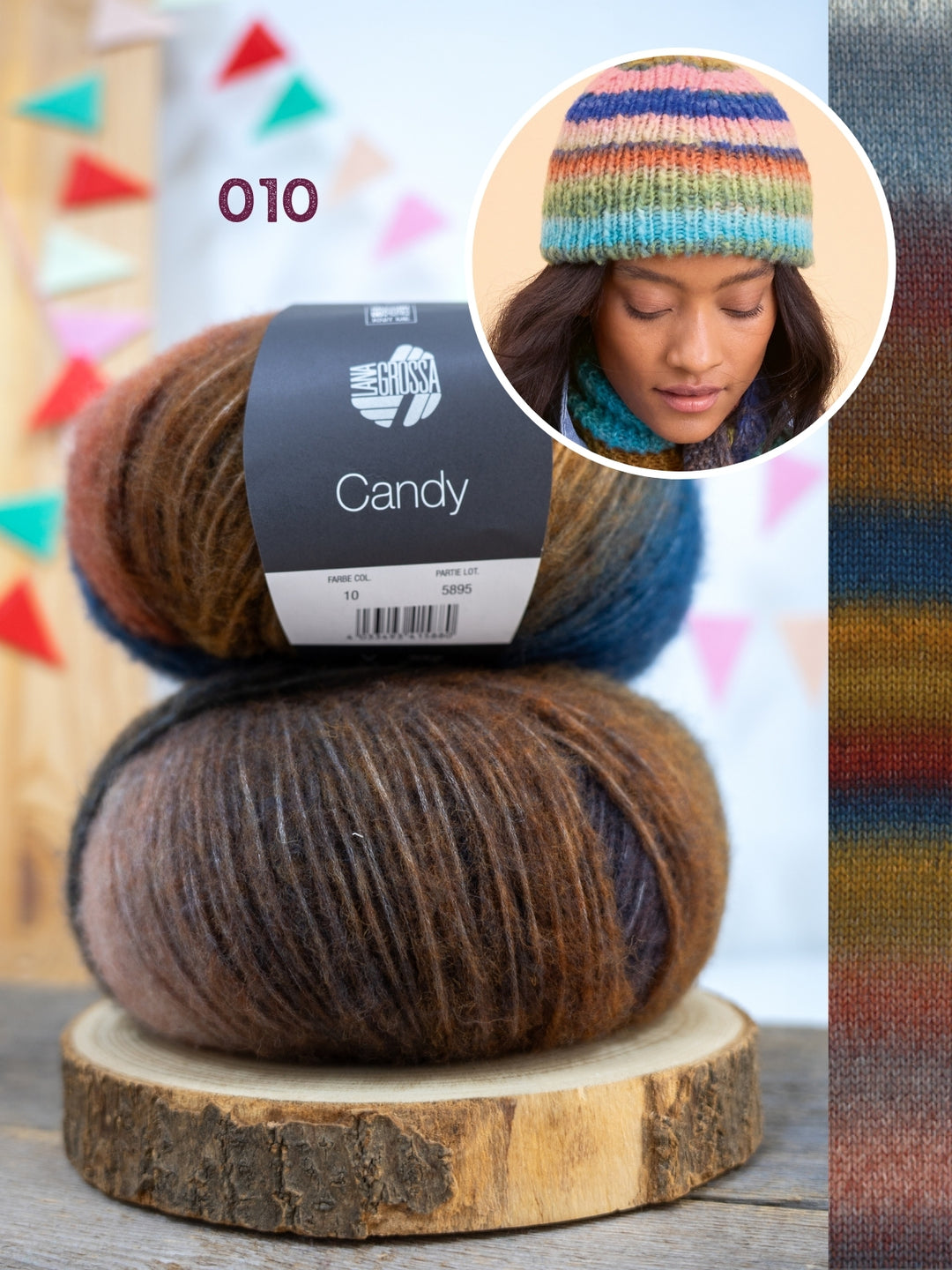 Breipakket Candy strepenmuts