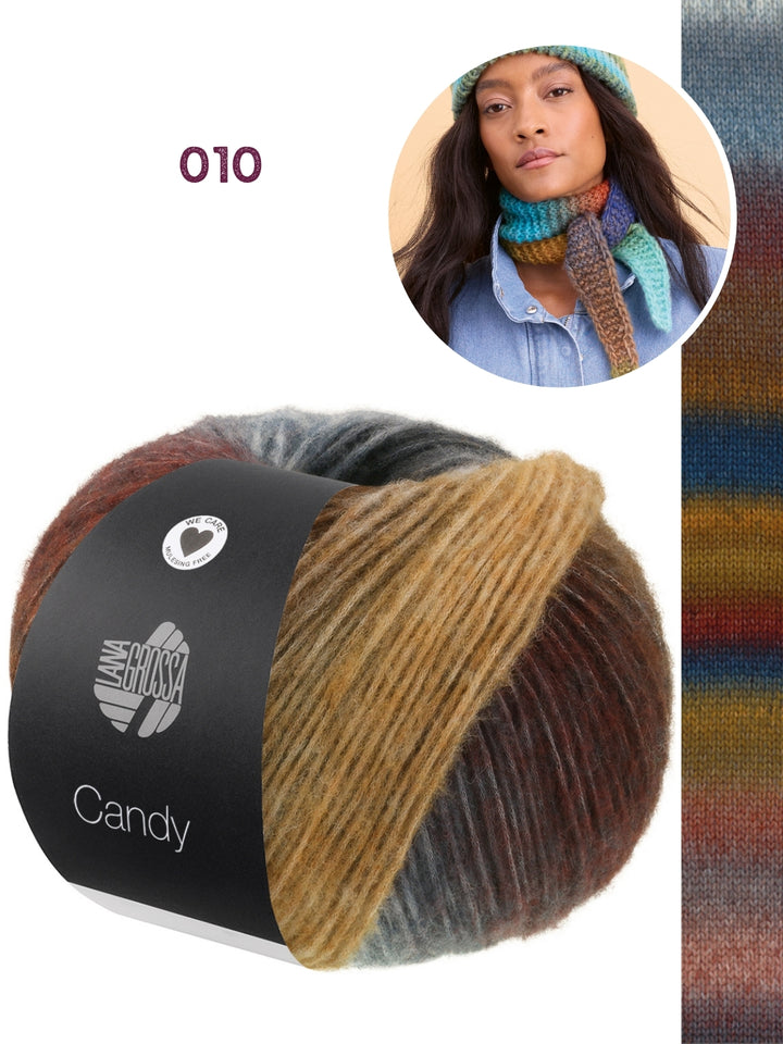 Breipakket Candy small sjaaltje