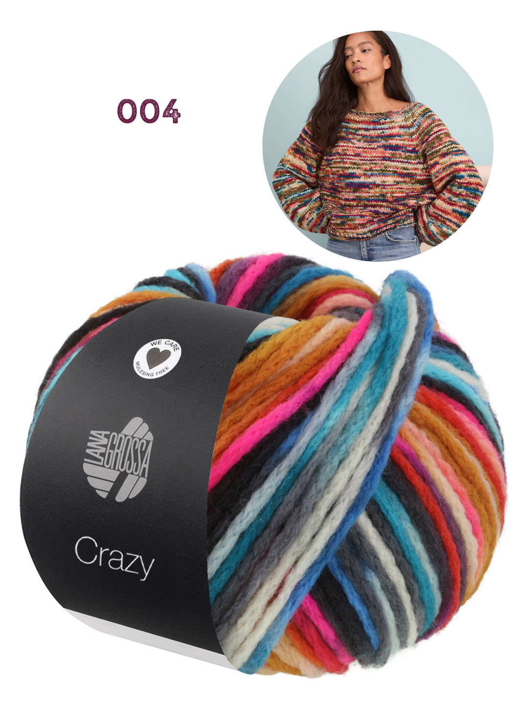 Breipakket Crazy trui