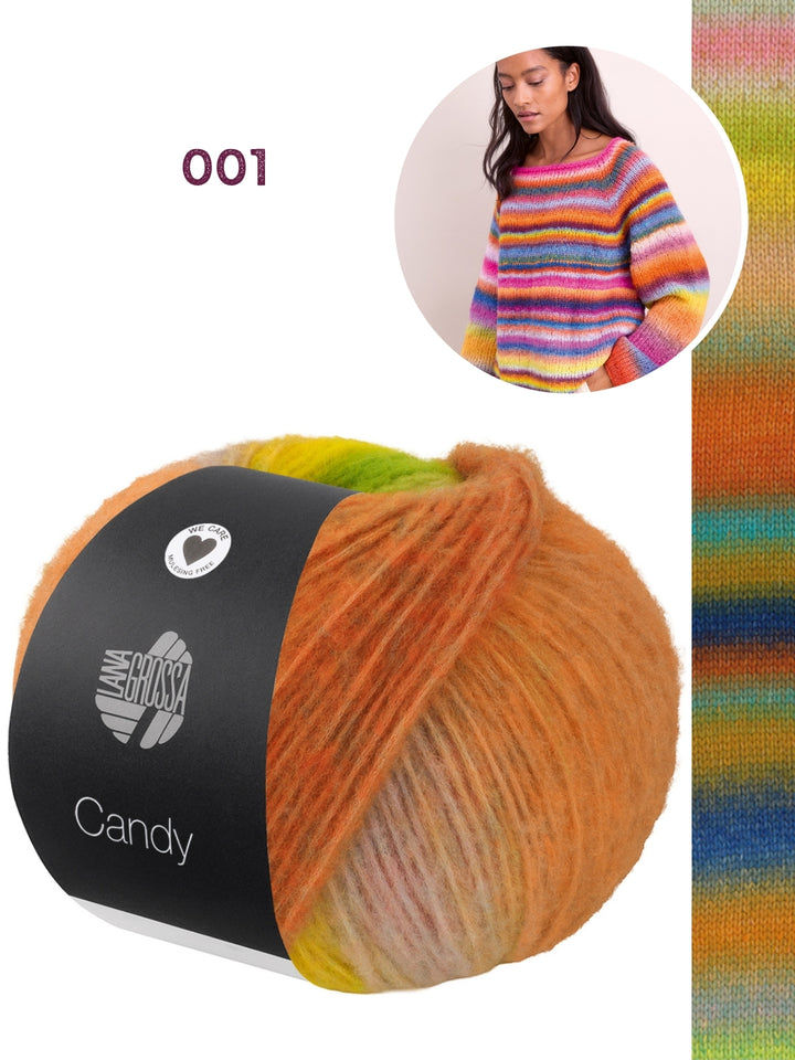 Breipakket Candy raglantrui