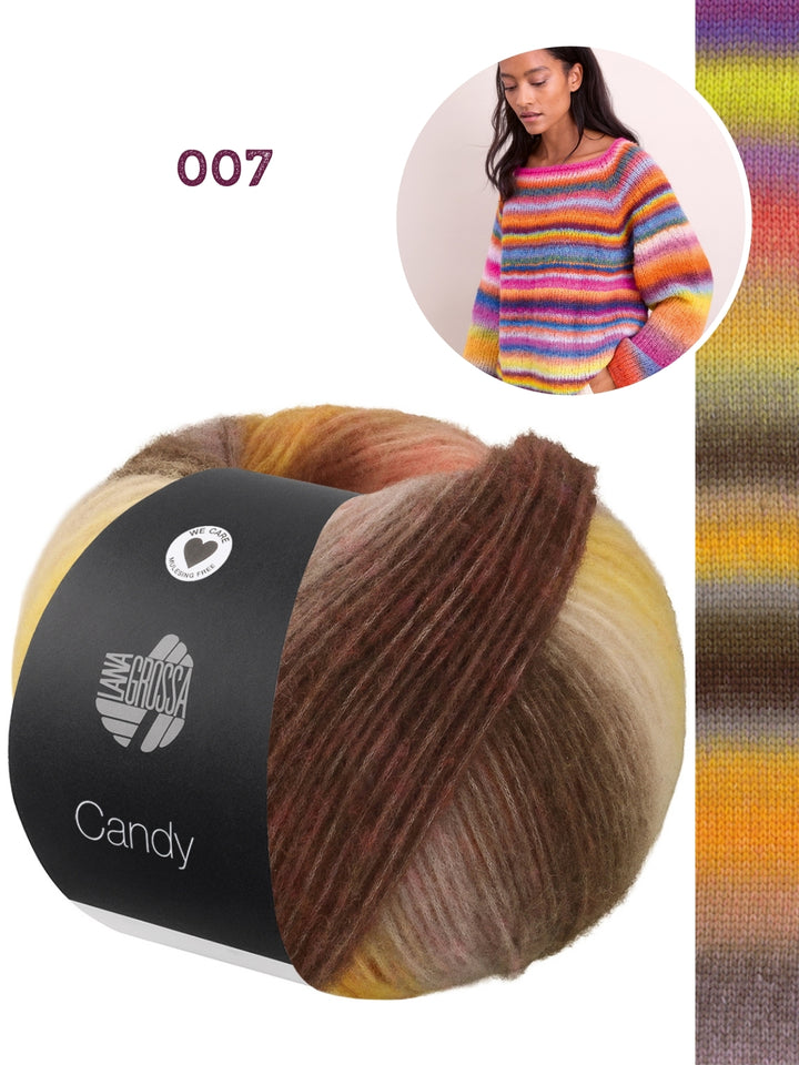 Breipakket Candy raglantrui