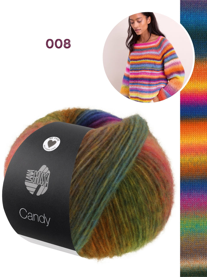 Breipakket Candy raglantrui