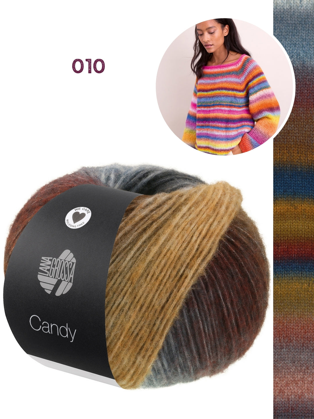 Breipakket Candy raglantrui