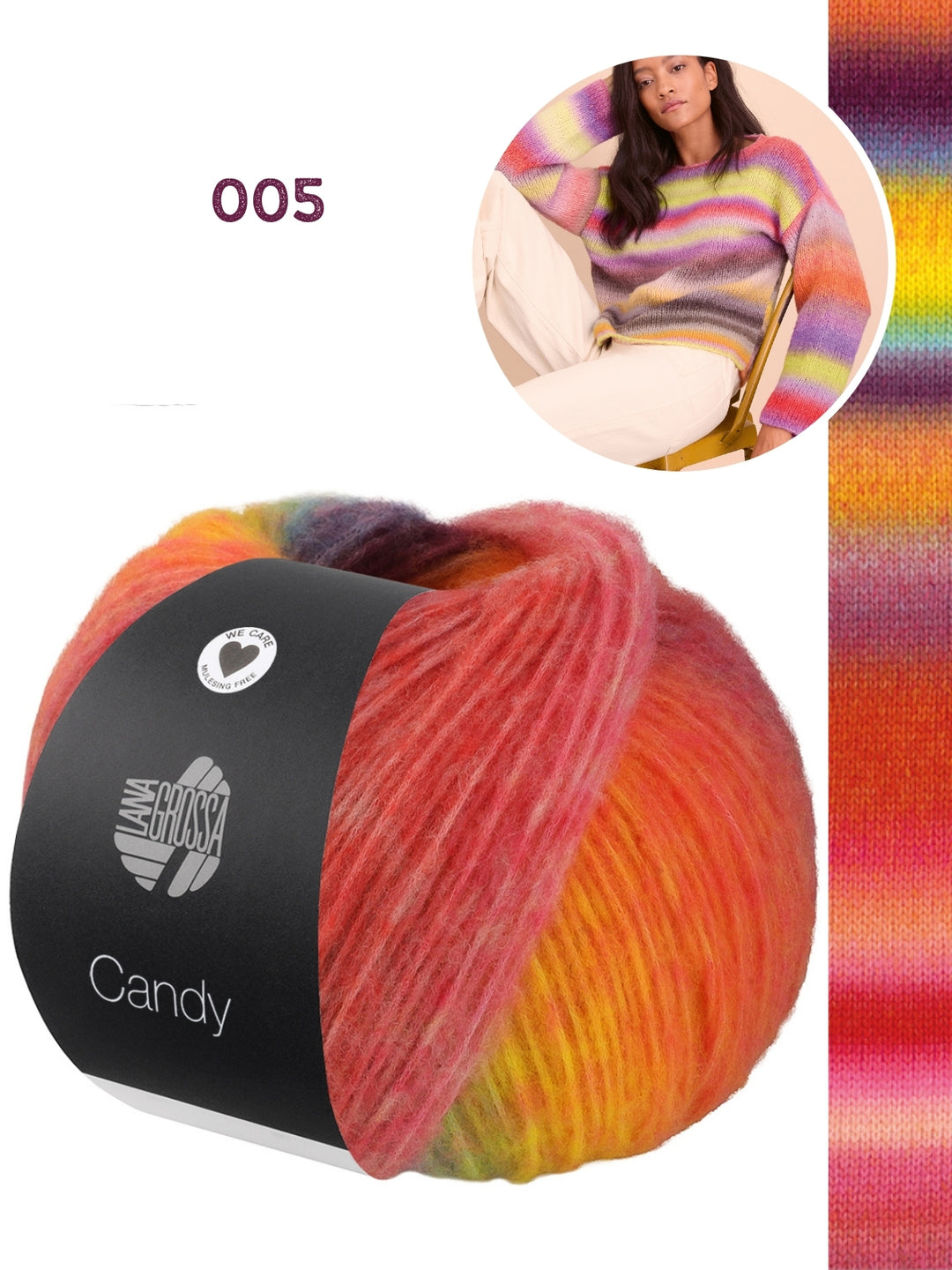 Breipakket Candy trui