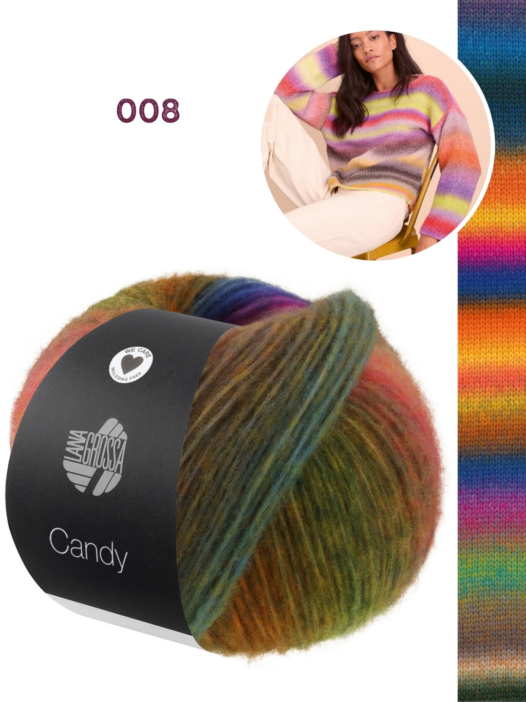Breipakket Candy trui