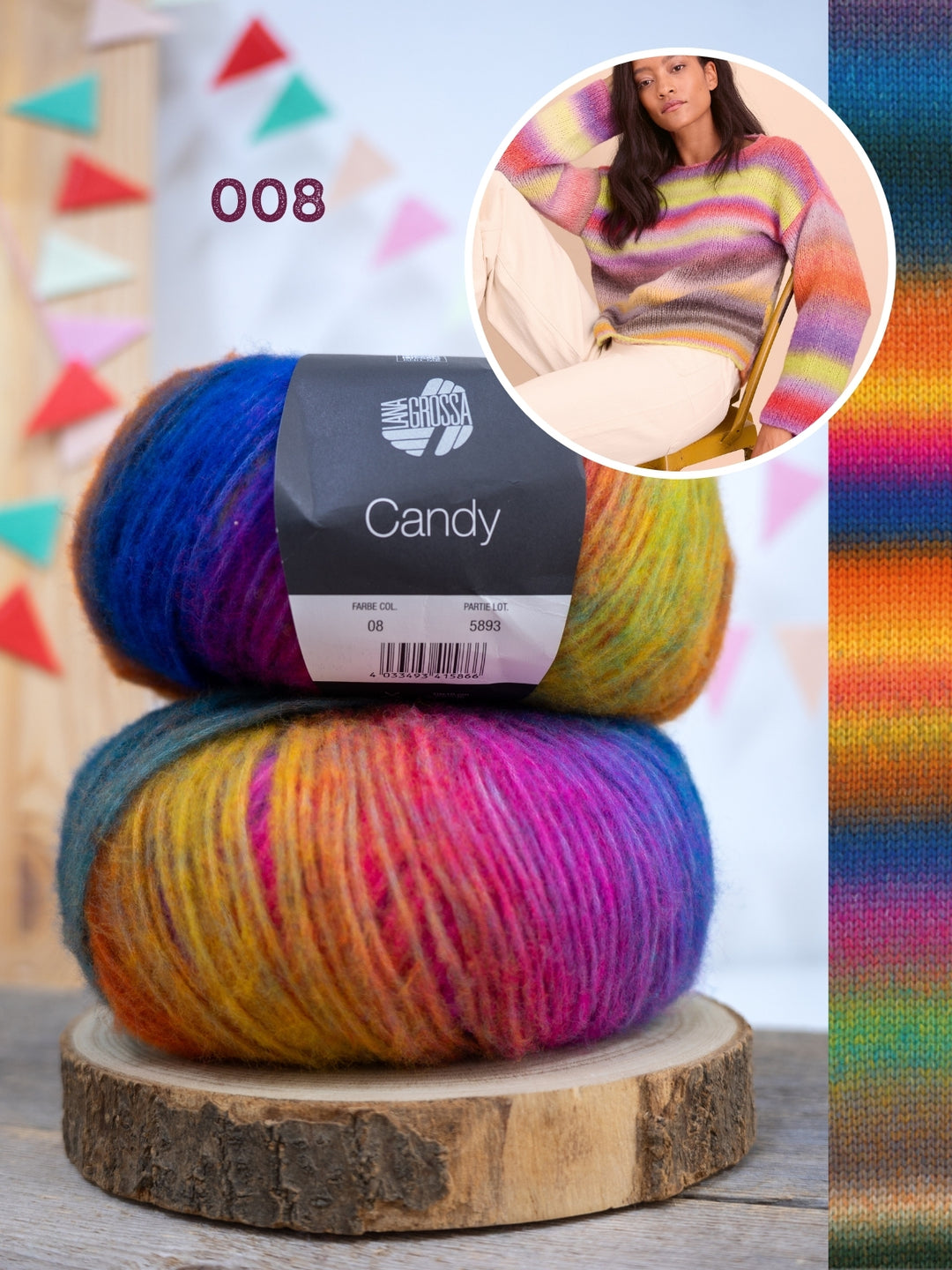 Breipakket Candy trui