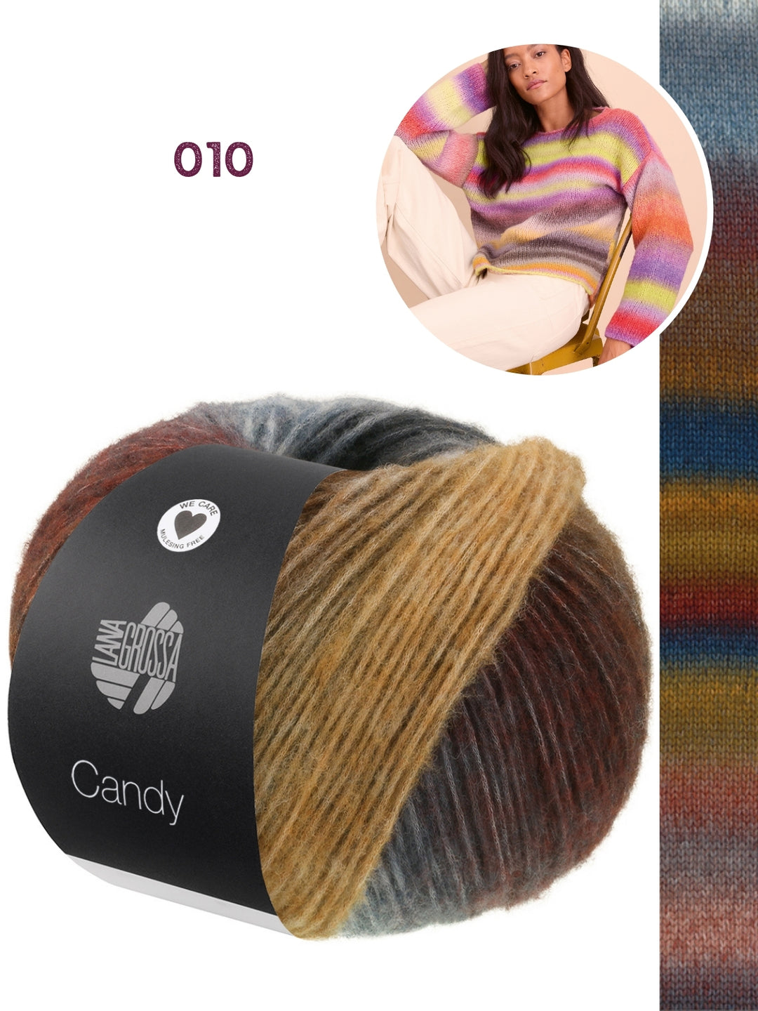 Breipakket Candy trui