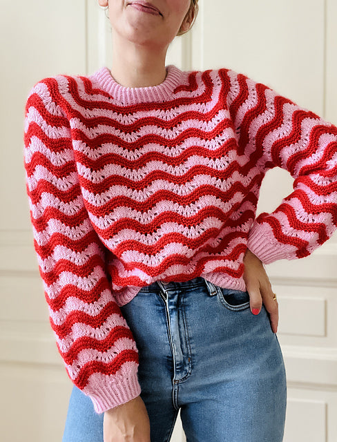Breipakket Jean Sweater - Engels- & Duitstalig - Kolibri by Johanna