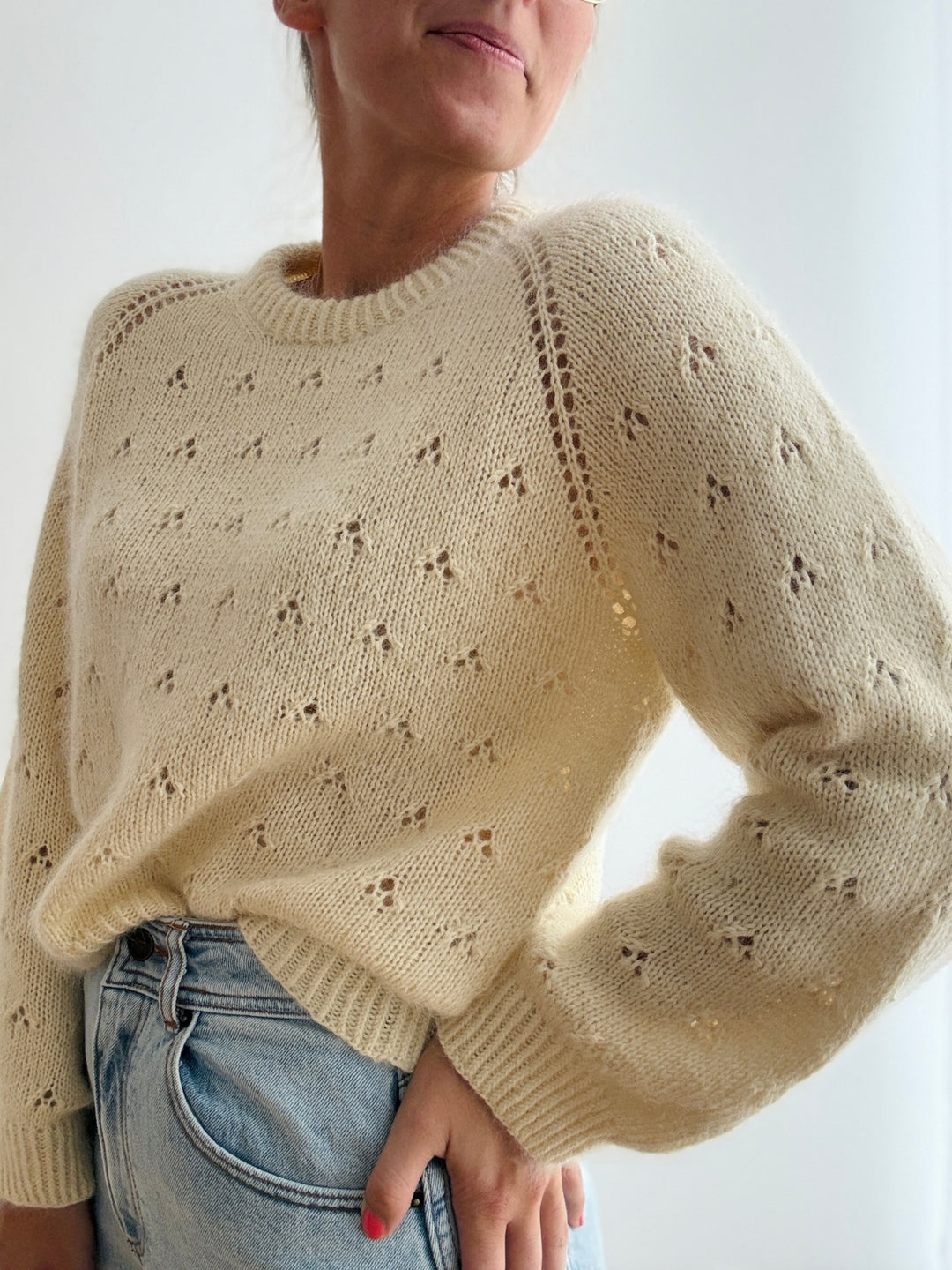 Breipakket Lillie Sweater - Kolibri by Johanna