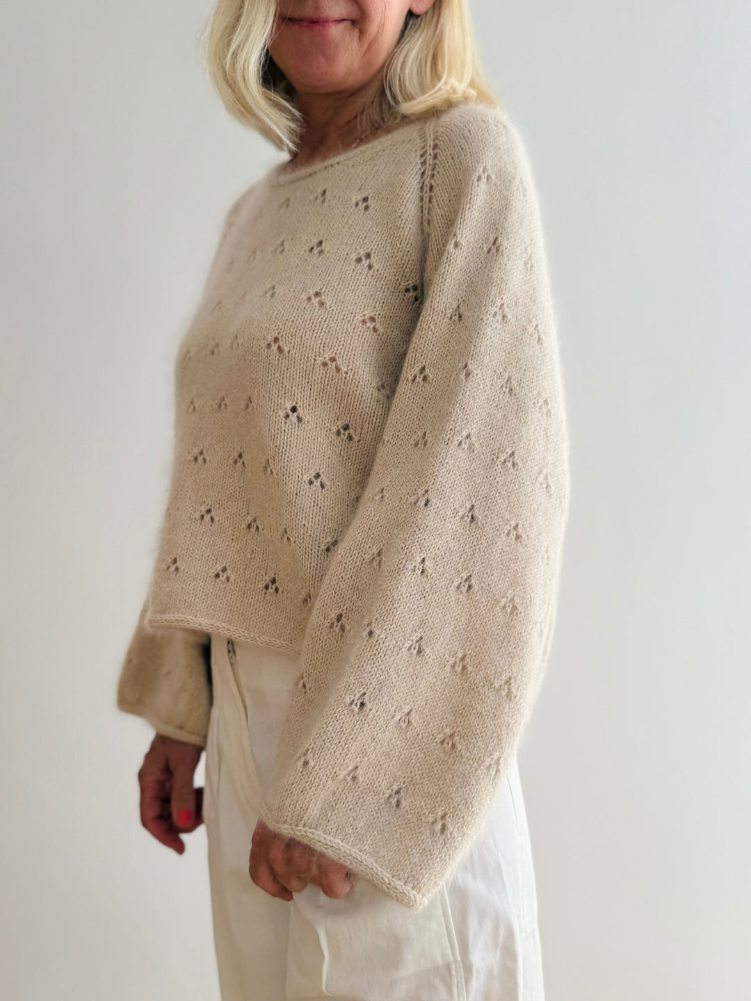 Breipakket Lillie Sweater - Kolibri by Johanna