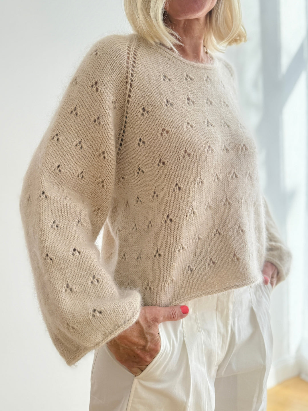 Breipakket Lillie Sweater - Kolibri by Johanna