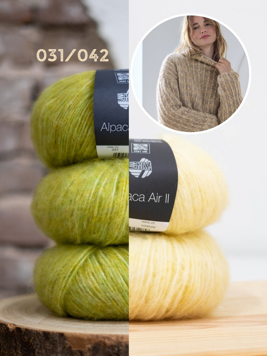 Breipakket Alpaca Air II trui