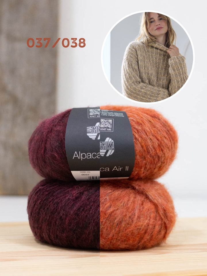 Breipakket Alpaca Air II trui