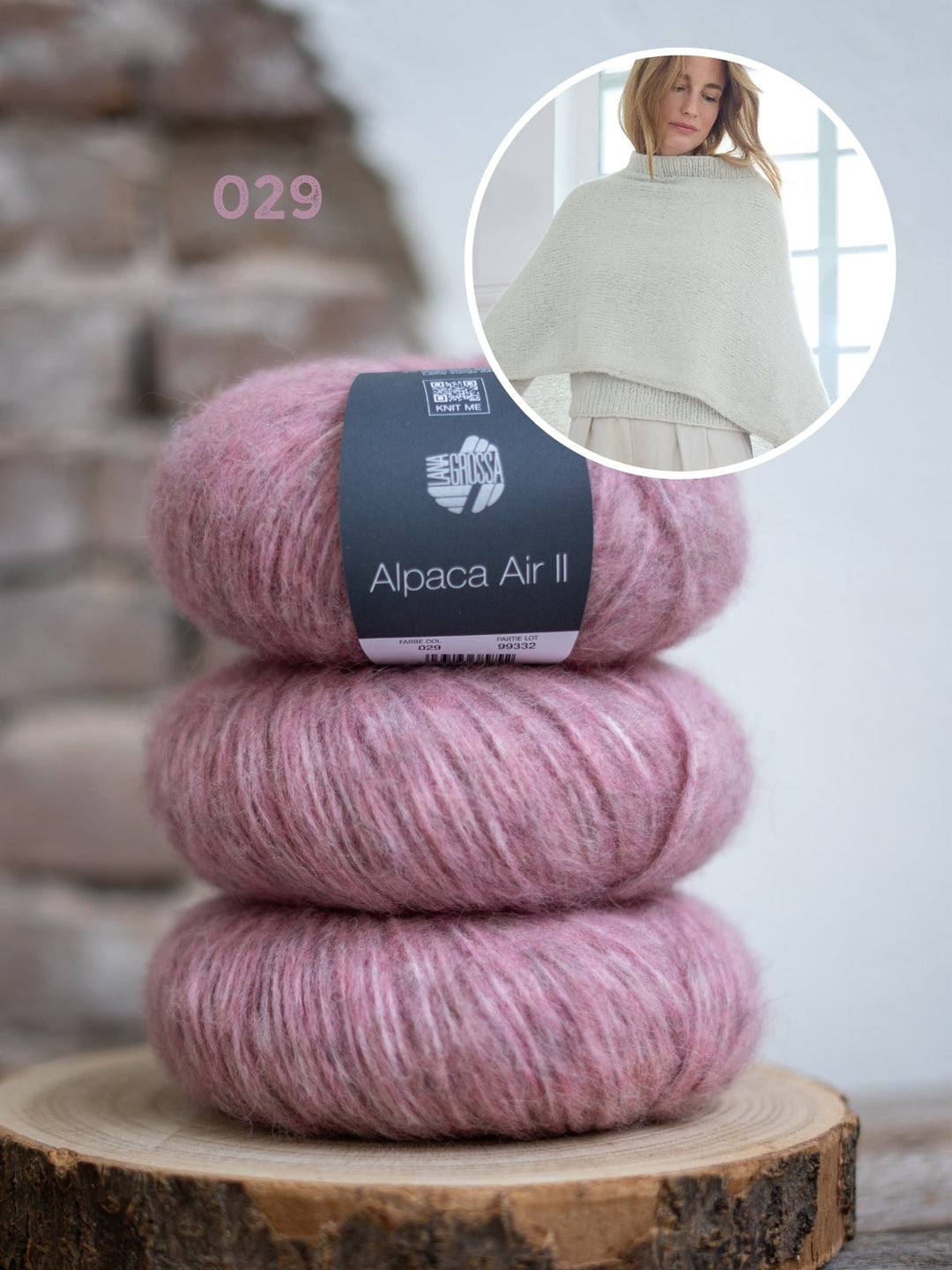 Breipakket Alpaca Air II poncho