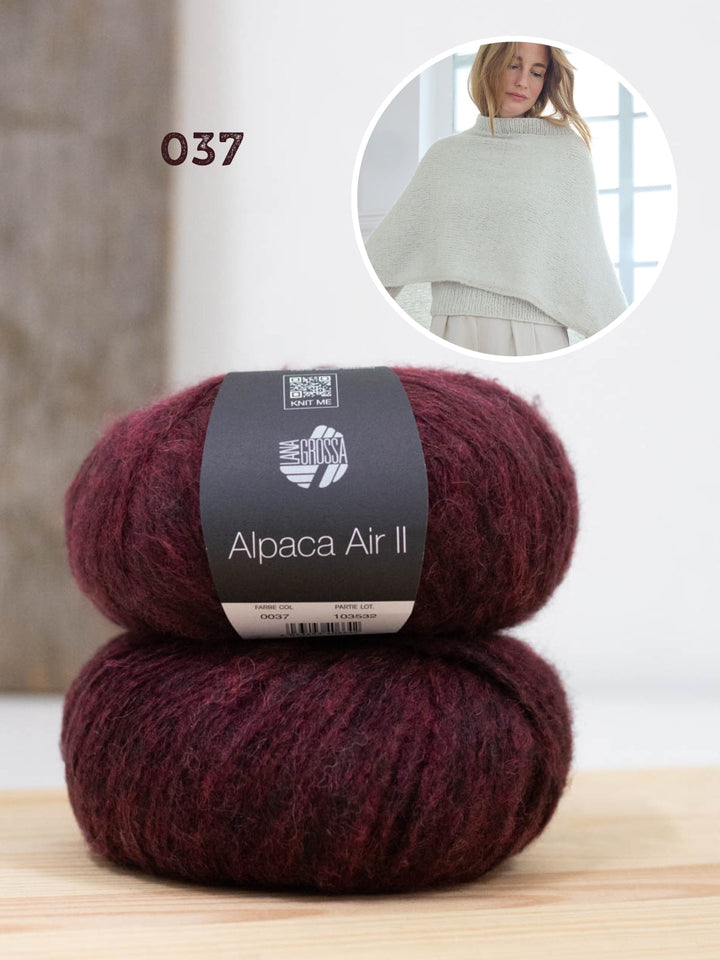 Breipakket Alpaca Air II poncho