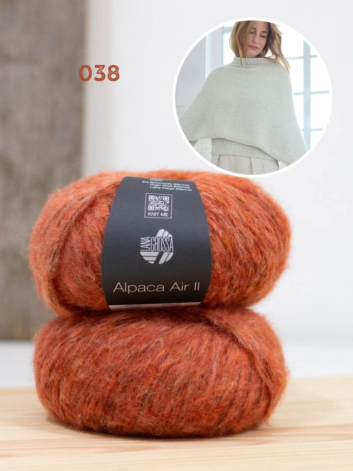 Breipakket Alpaca Air II poncho