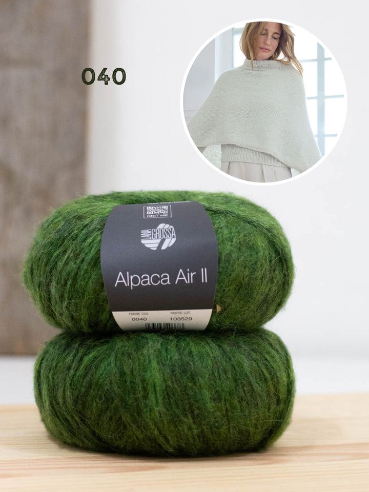Breipakket Alpaca Air II poncho