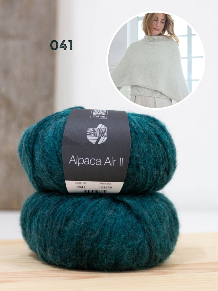 Breipakket Alpaca Air II poncho