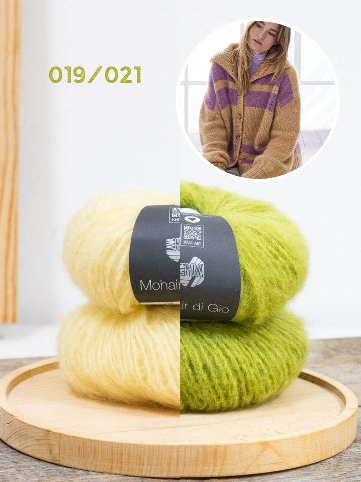 Breipakket Mohair di Gio vest