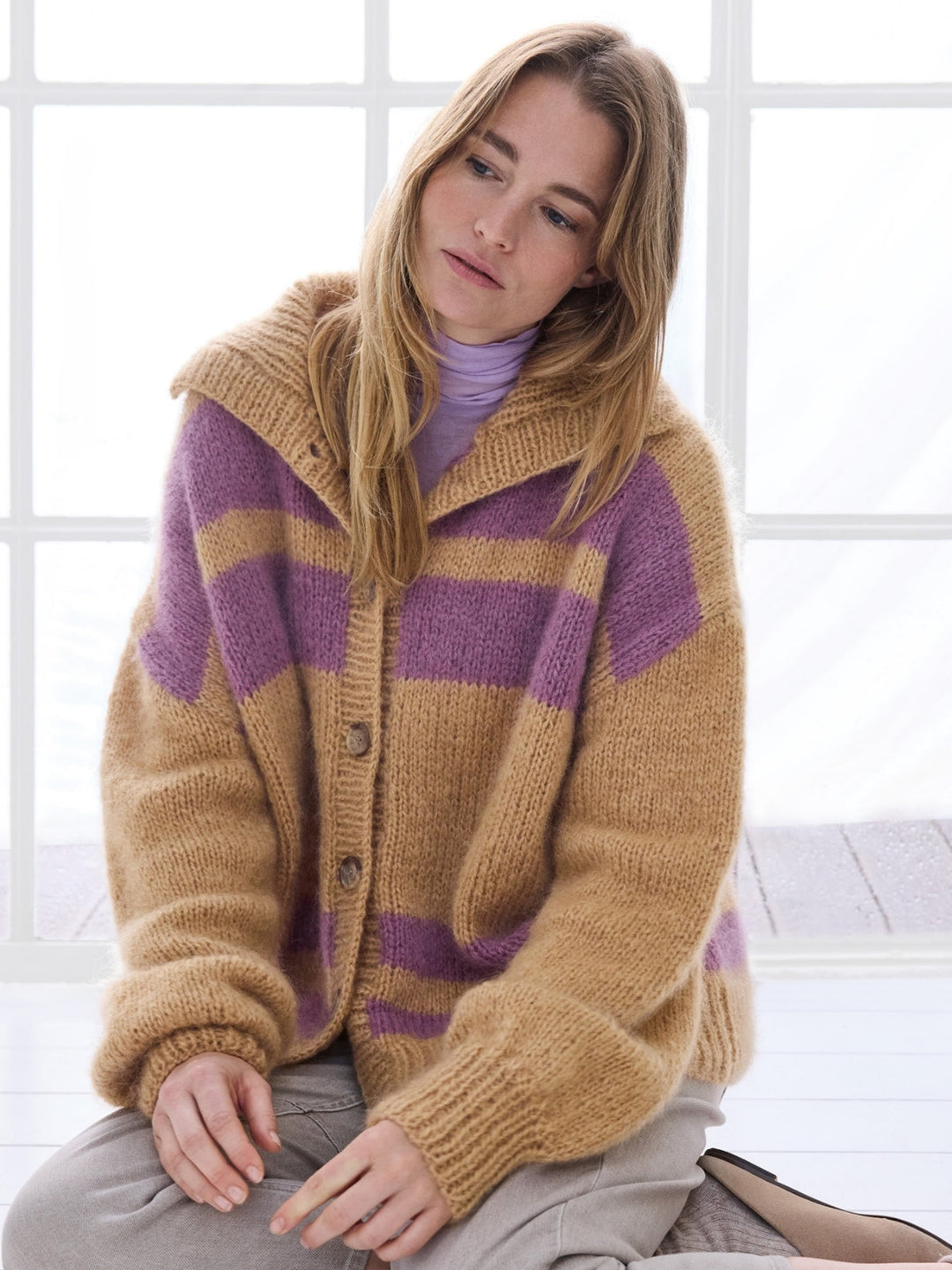 Breipakket Mohair di Gio vest