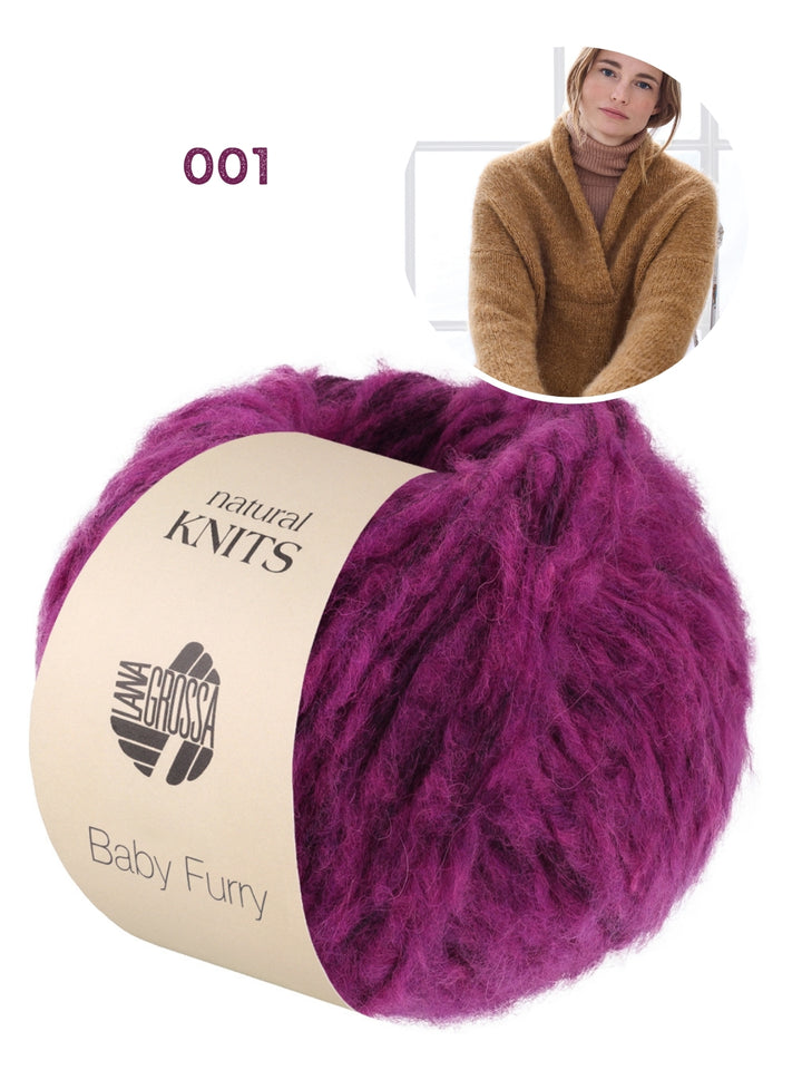 Breipakket Baby Furry trui