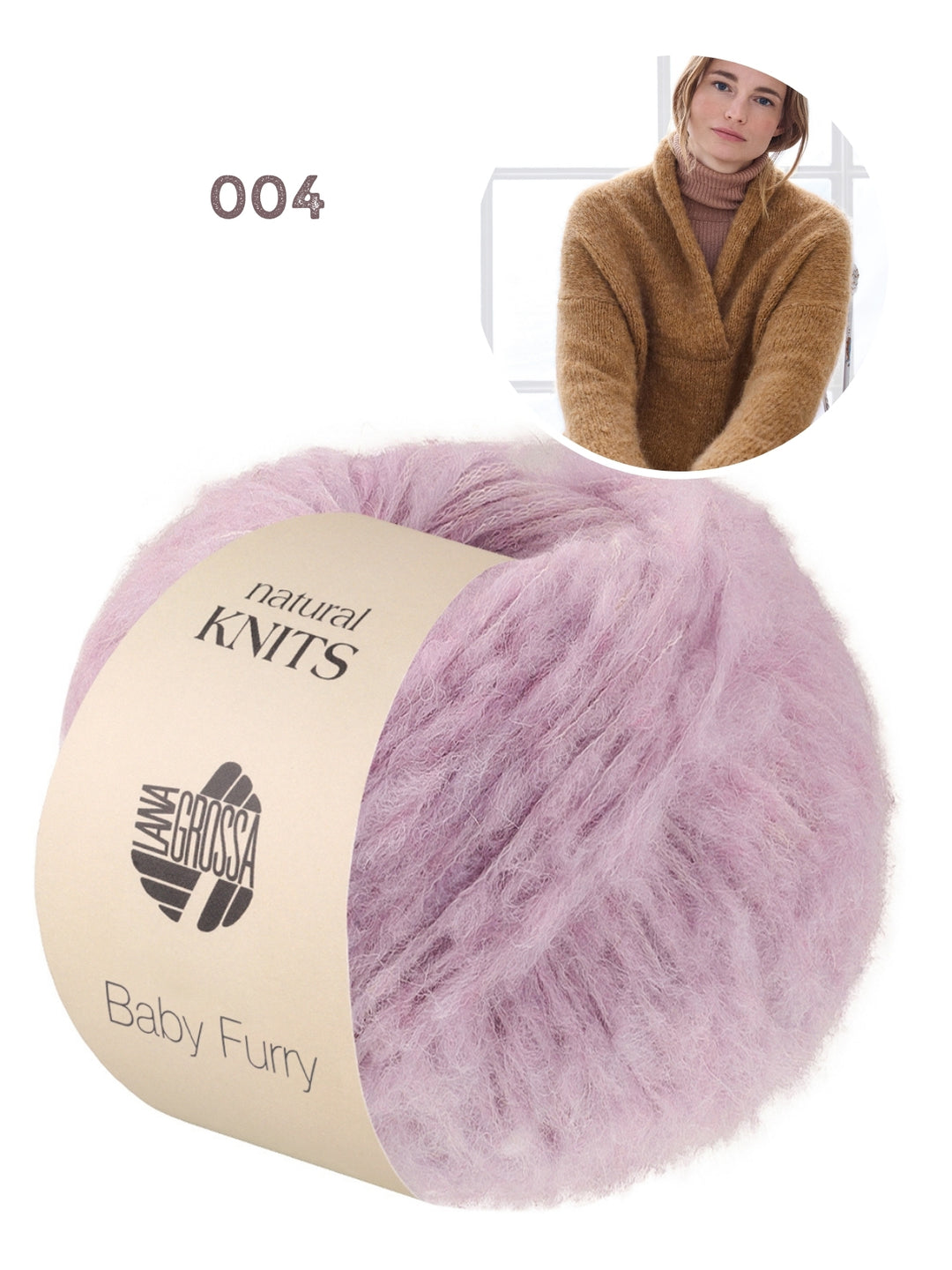 Breipakket Baby Furry trui