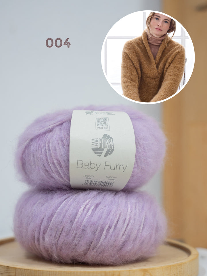 Breipakket Baby Furry trui