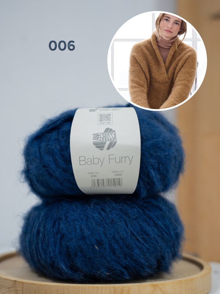 Breipakket Baby Furry trui