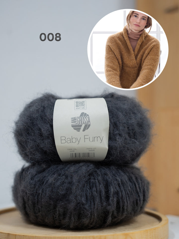 Breipakket Baby Furry trui