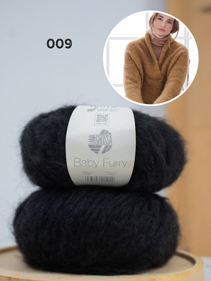 Breipakket Baby Furry trui