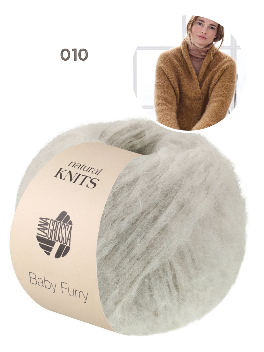 Breipakket Baby Furry trui
